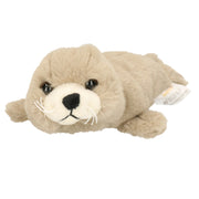 pluche-zeehond-knuffel-liggend--beige-polyester-20-cm_10389387-3
