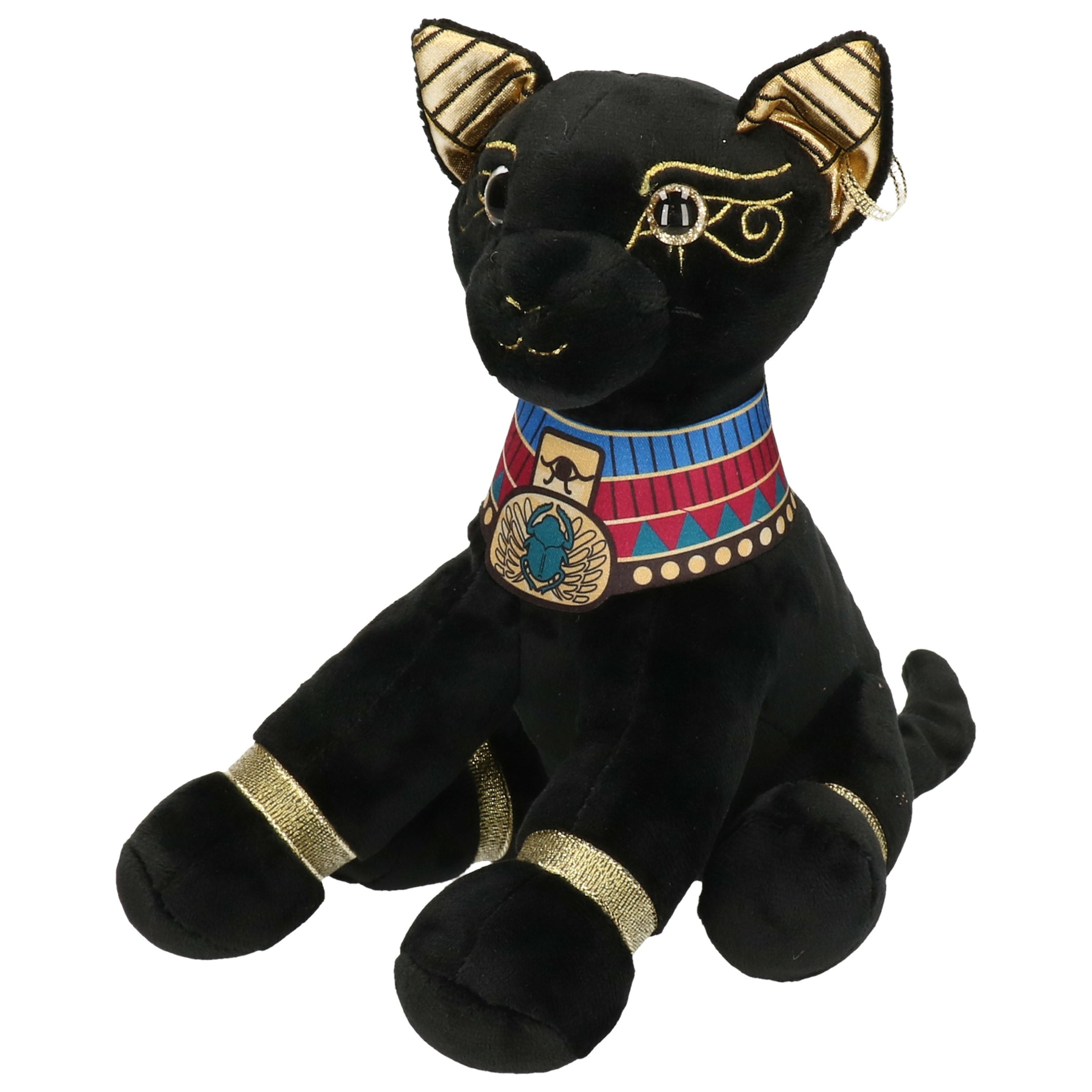 nature-planet-pluche-bastet-kat-knuffel-zwart-20-cm-egyptische-oudheid-dieren-knuffels_10143389-1
