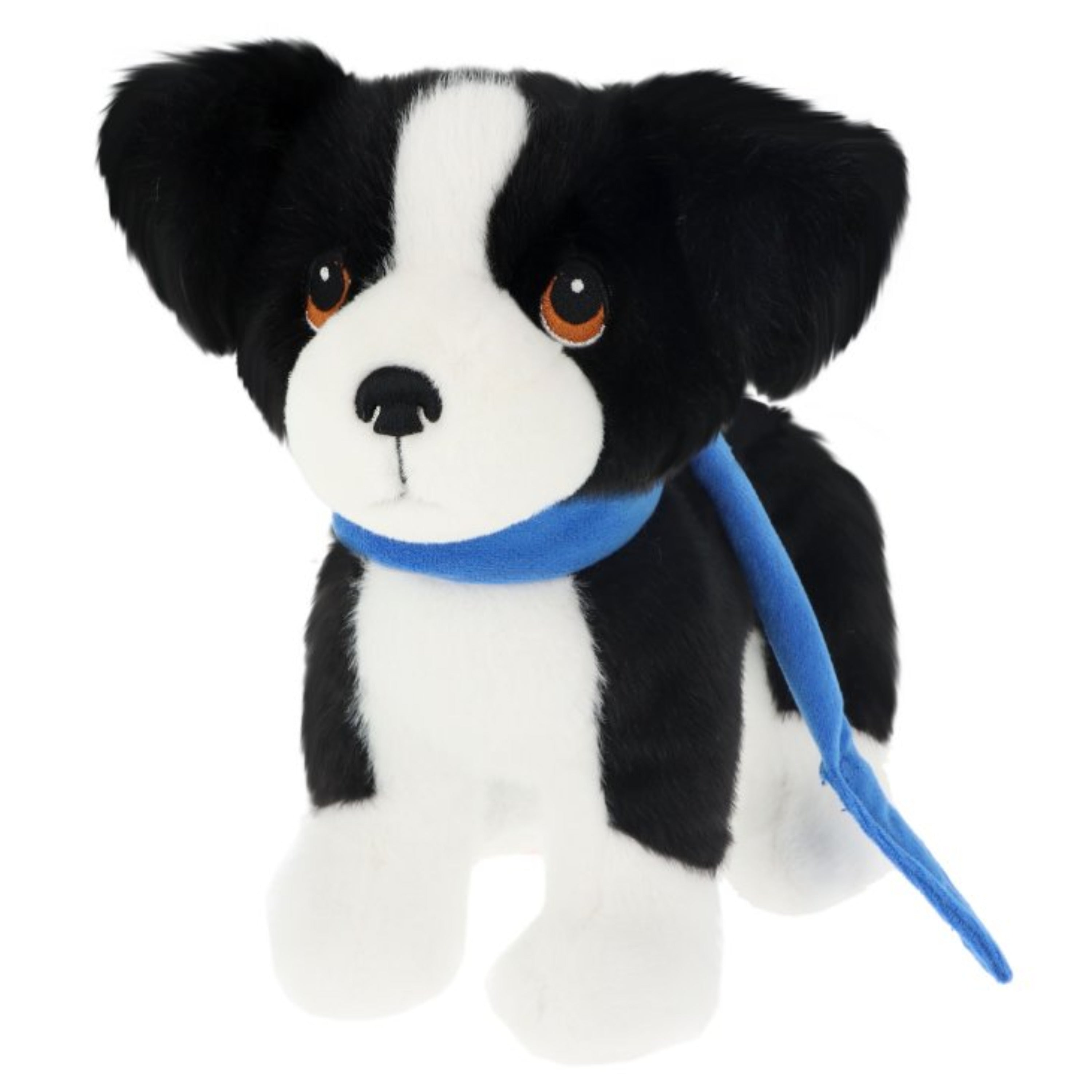 keel-toys-border-collie-knuffel-pluche-zwart-wit-23-cm_10489391
