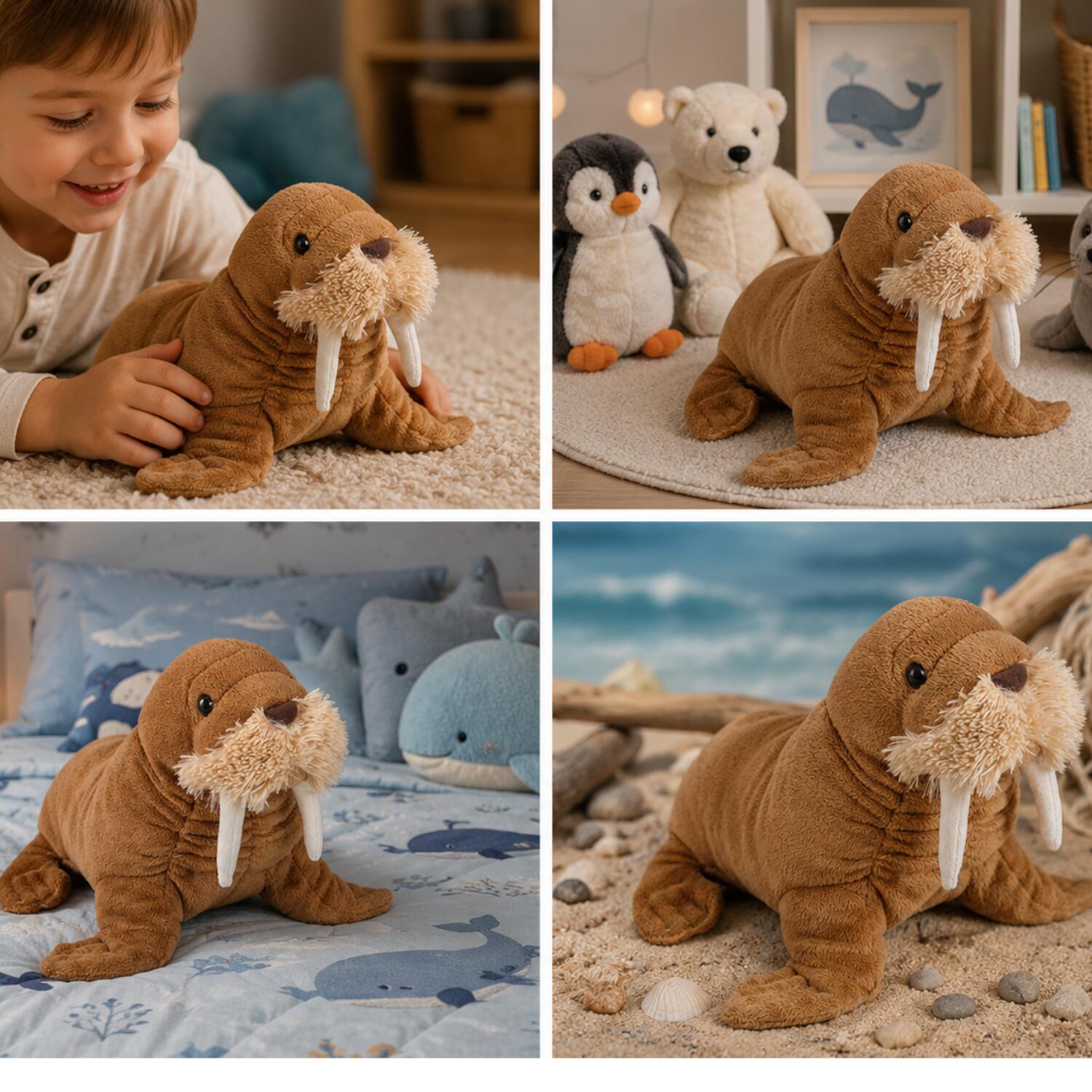 wild-republic-walrus-knuffel-pluche-bruin-27-cm-knuffeldier_10140392-4