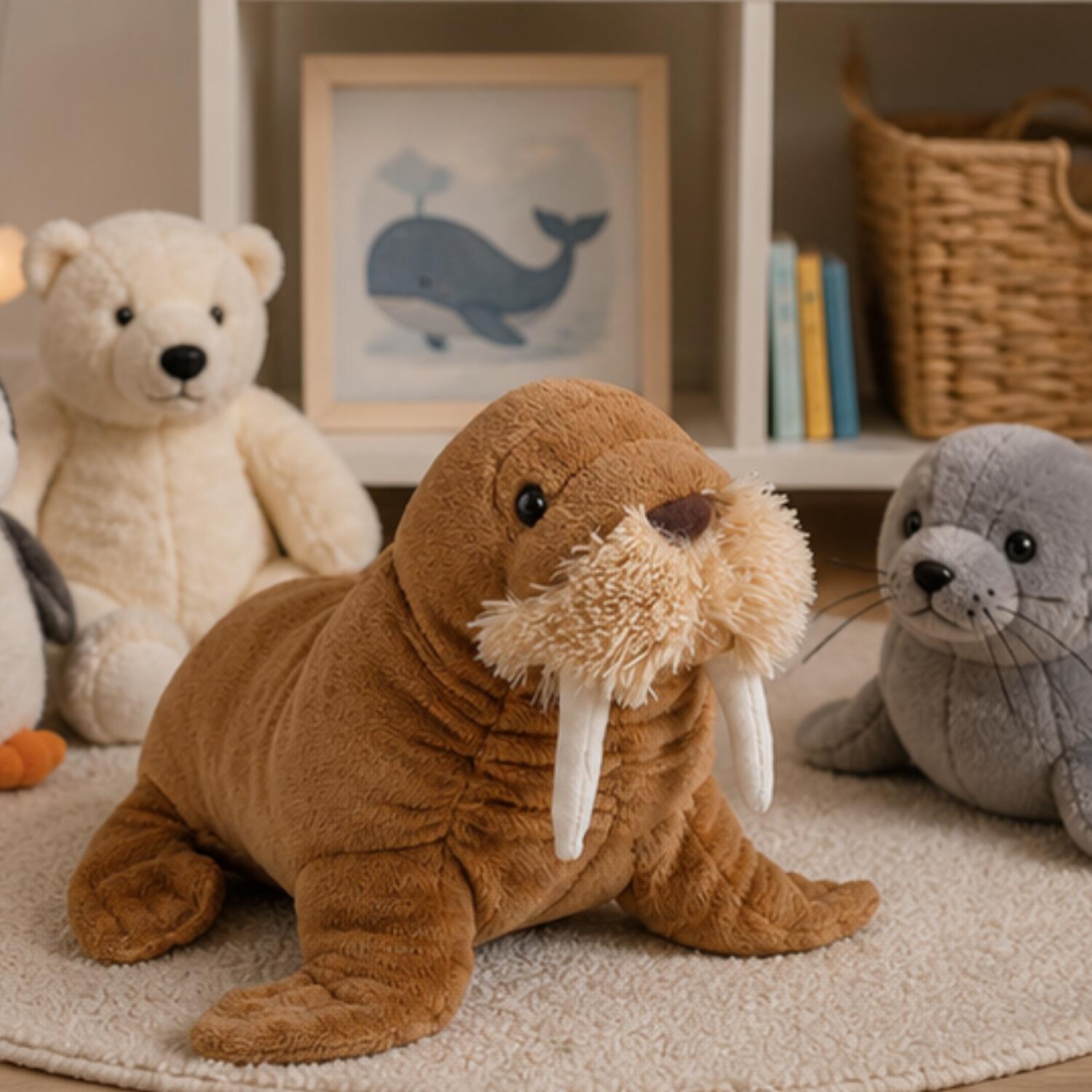 wild-republic-walrus-knuffel-pluche-bruin-27-cm-knuffeldier_10140392-6