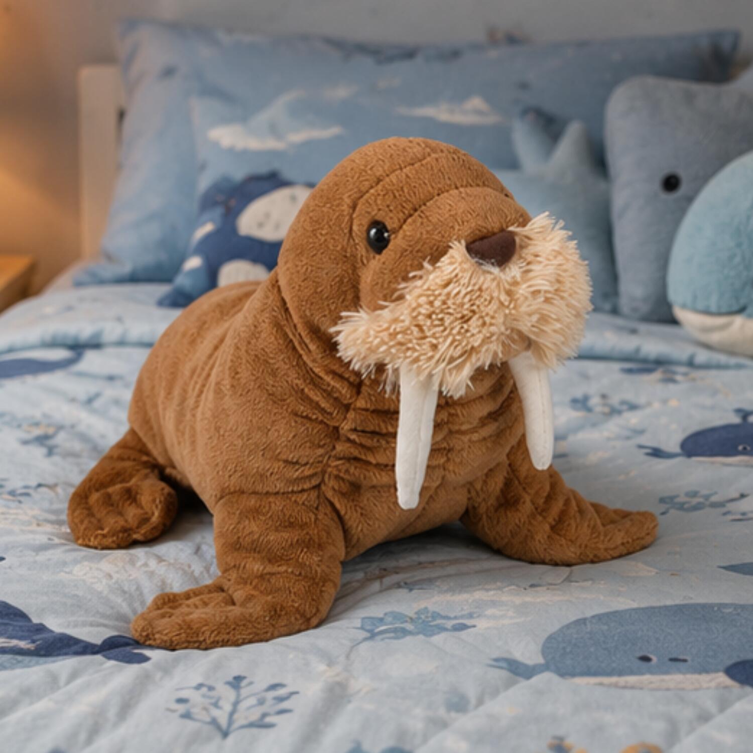 wild-republic-walrus-knuffel-pluche-bruin-27-cm-knuffeldier_10140392-7