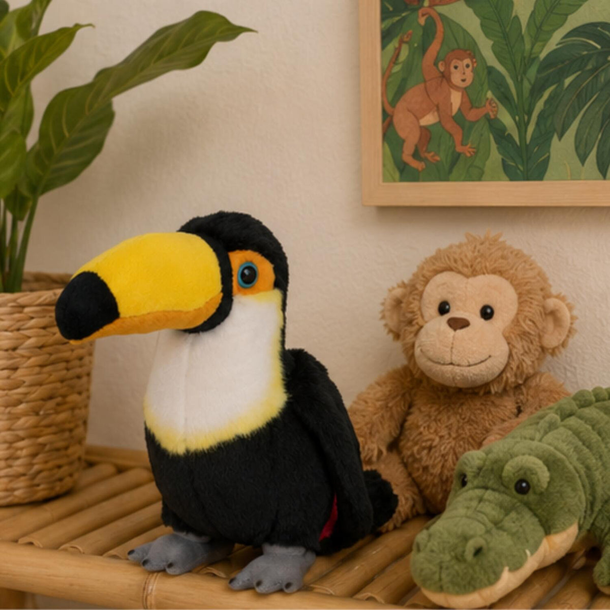 nature-planet-toekan-knuffel-pluche-18-cm-tropische-vogel_10324393-2