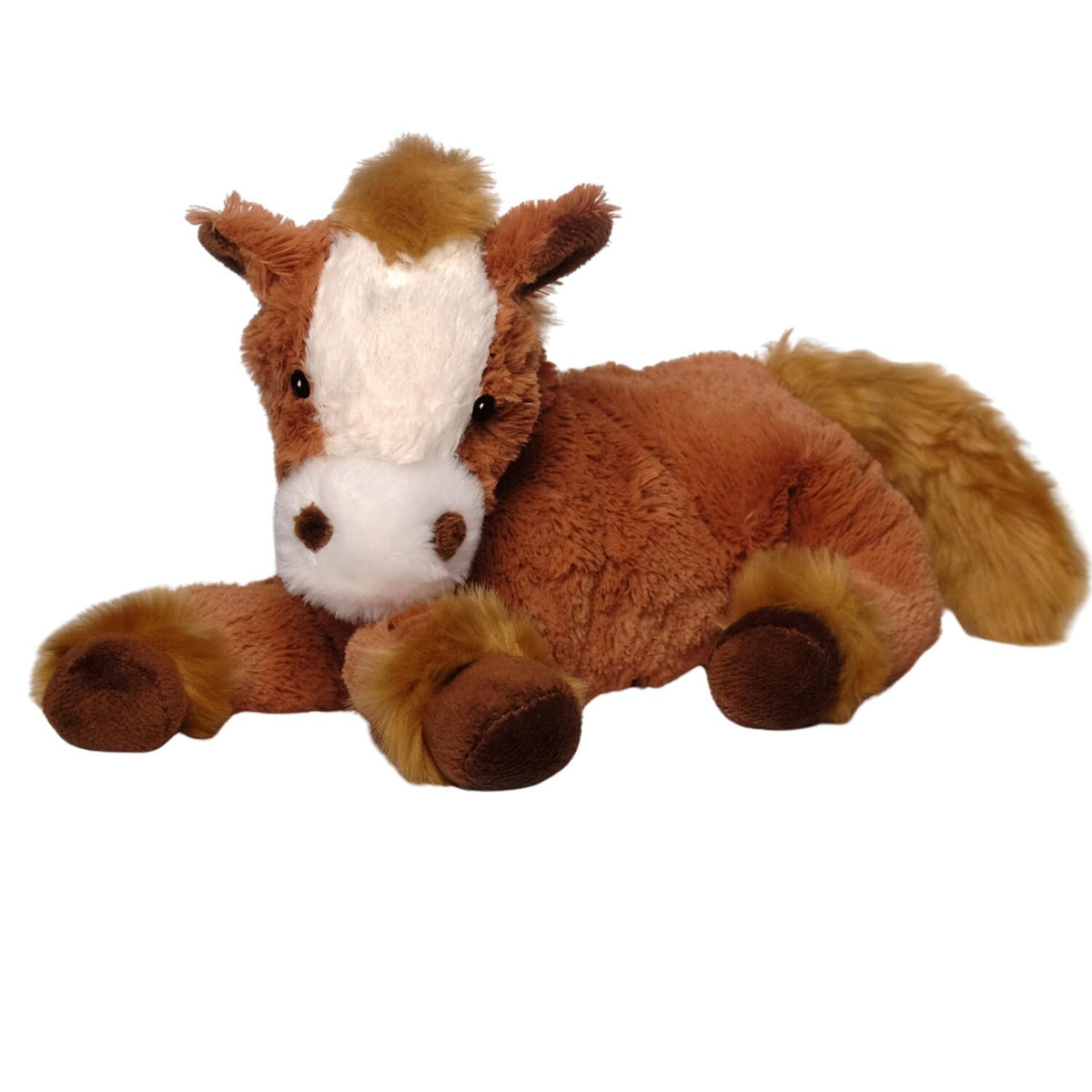 pluche-paard-knuffel-liggend-bruin-30-cm_10389398-3
