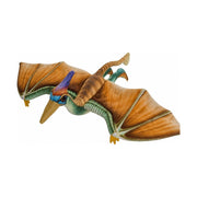Nature Planet Pterosaurus knuffel - bruin/groen - 40 cm - pluche - Pluchen speelgoed