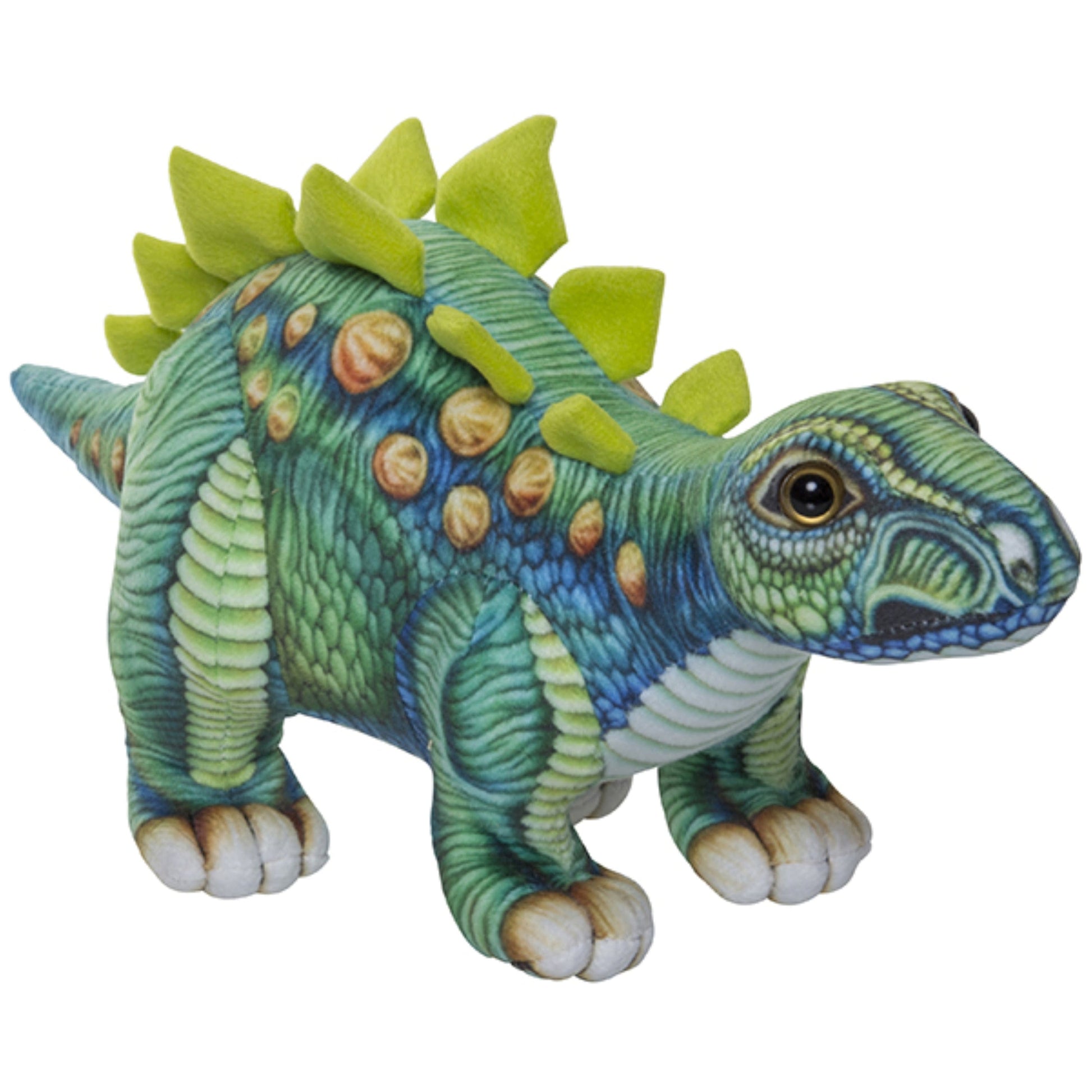 Nature Plantet Stegosaurus knuffel - pluche - 30 cm - dino - Pluchen speelgoed