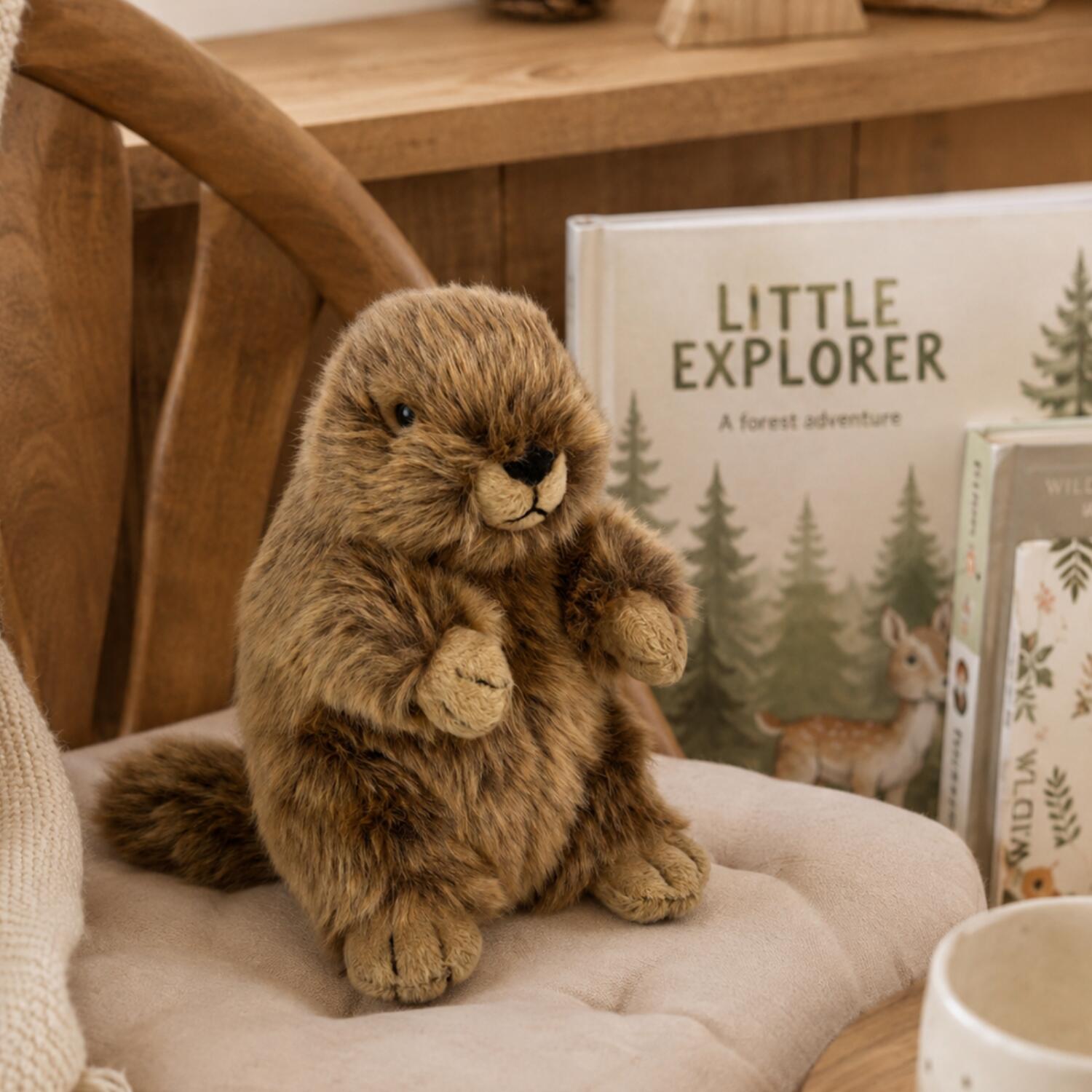 nature-planet-bergmarmot-knuffel-pluche-18-cm-bruin_10324408-5