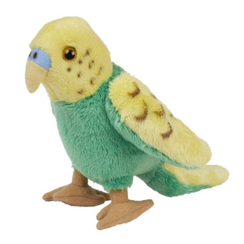 pluche-grasparkiet-knuffel-groen-geel-15-cm-vogelknuffel_10430409-1