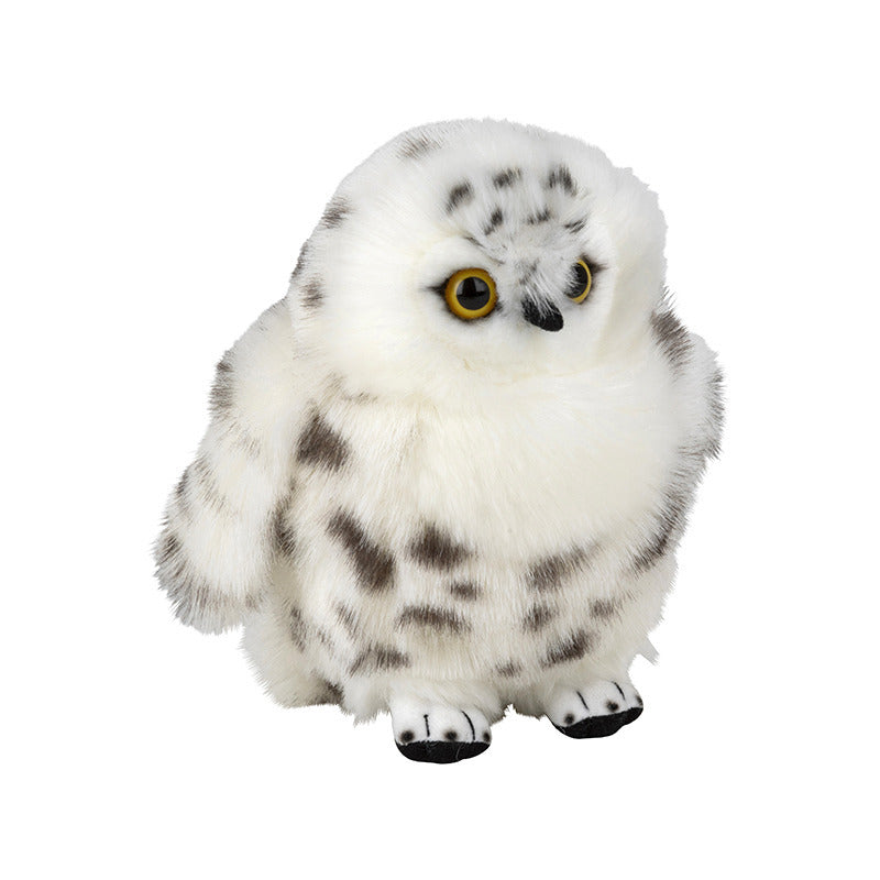 nature-planet-pluche-sneeuwuil-vogel-knuffel-18-cm-bosdieren-knuffel_10324414
