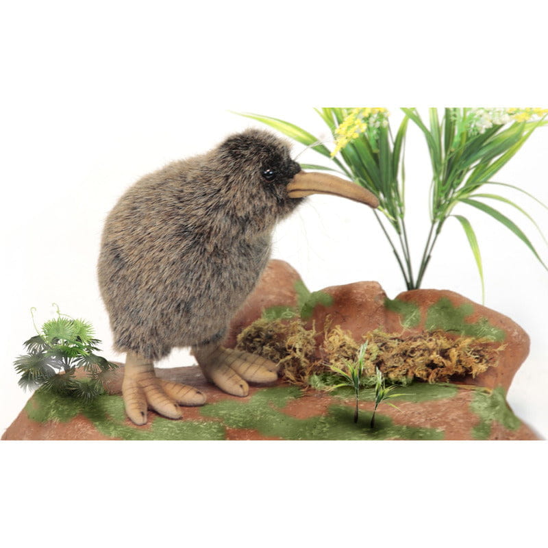 Hansa kiwi knuffel - pluche - 28 cm - zacht cadeau - Pluchen speelgoed
