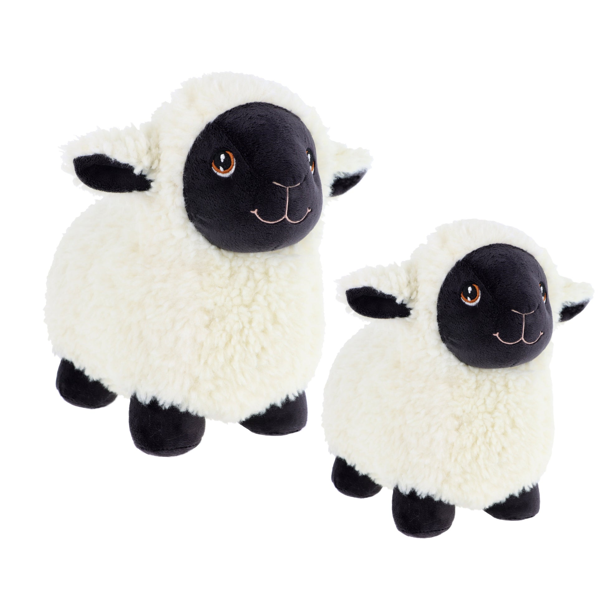 keel-toys-schapen-knuffels-set-pluche-wit-18-en-25-cm_10474429