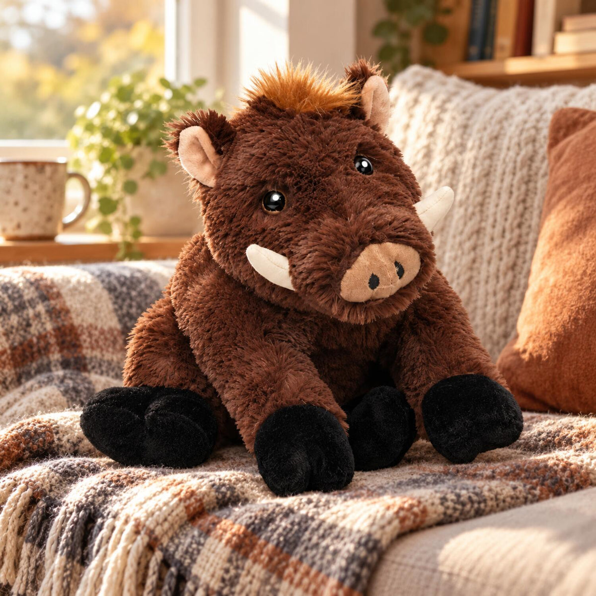 inware-wild-zwijn-knuffel-pluche-bruin-25-cm_10437430-6
