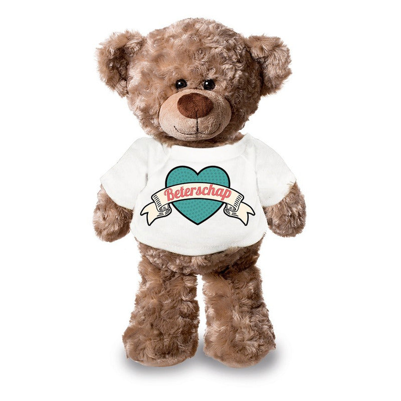knuffel-teddybeer-beterschap-24-cm-pluche-met-shirt_10191432