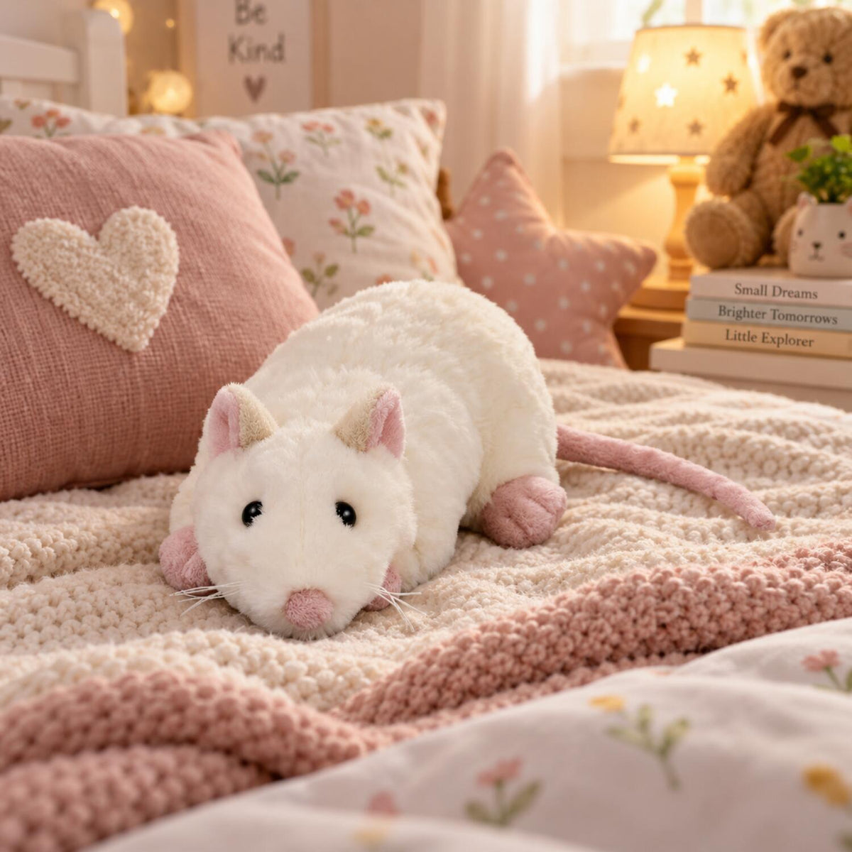 inware-pluche-rat-knuffel-wit-liggend-20-cm_10437436-6