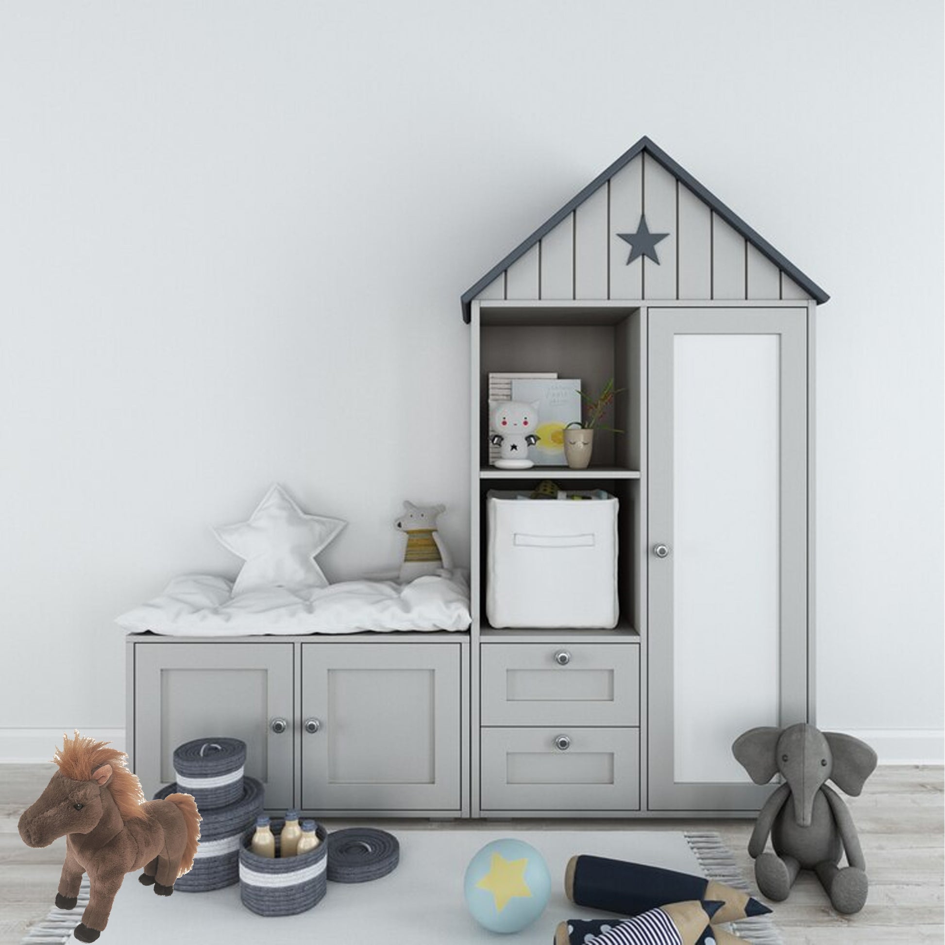 inware-pluche-paard-pony-knuffel-bruin-staand-28-cm-knuffel-paarden_10437438-1