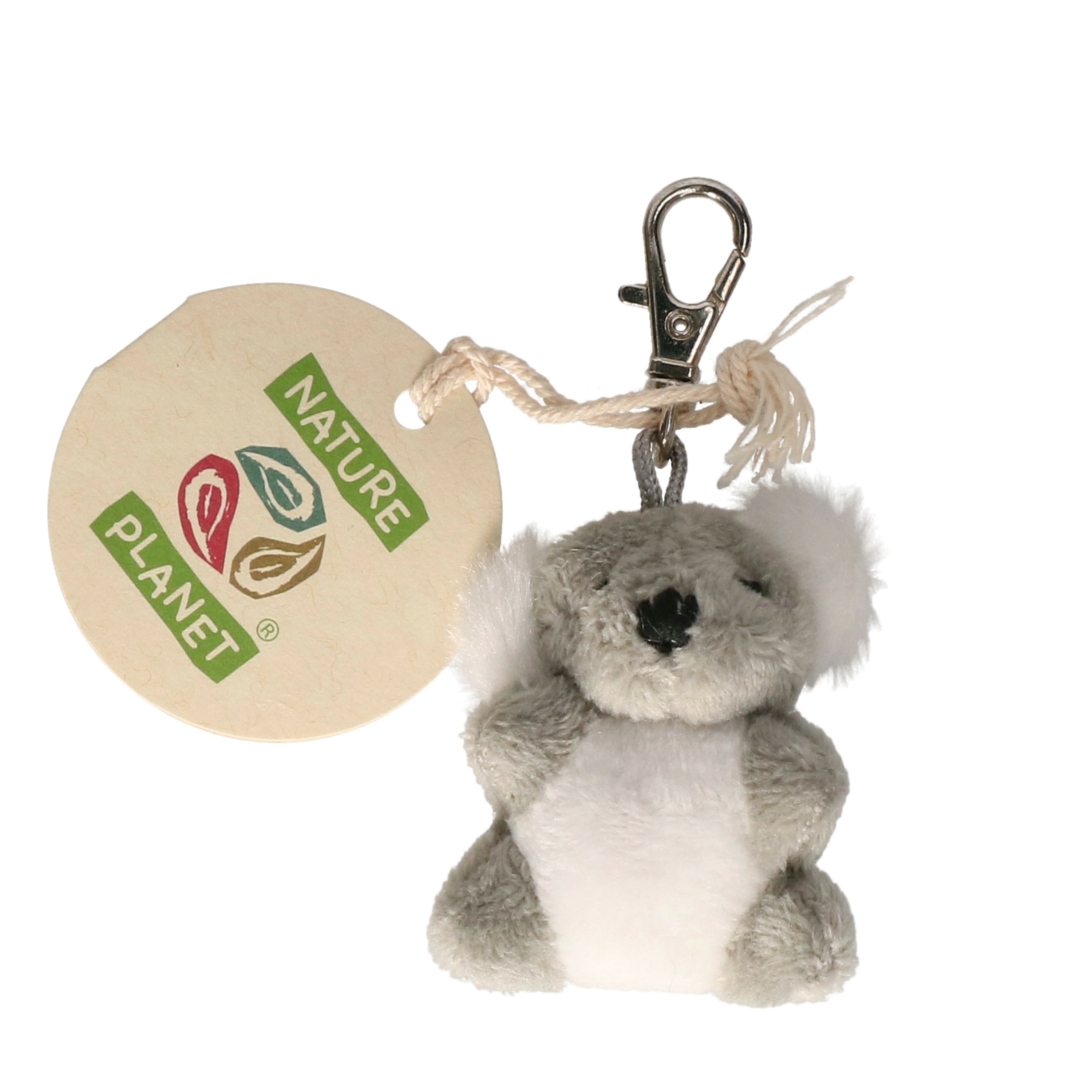 nature-planet-koala-sleutelhanger-knuffel-pluche-6-cm-grijs-cadeau-knuffels_10040462-2
