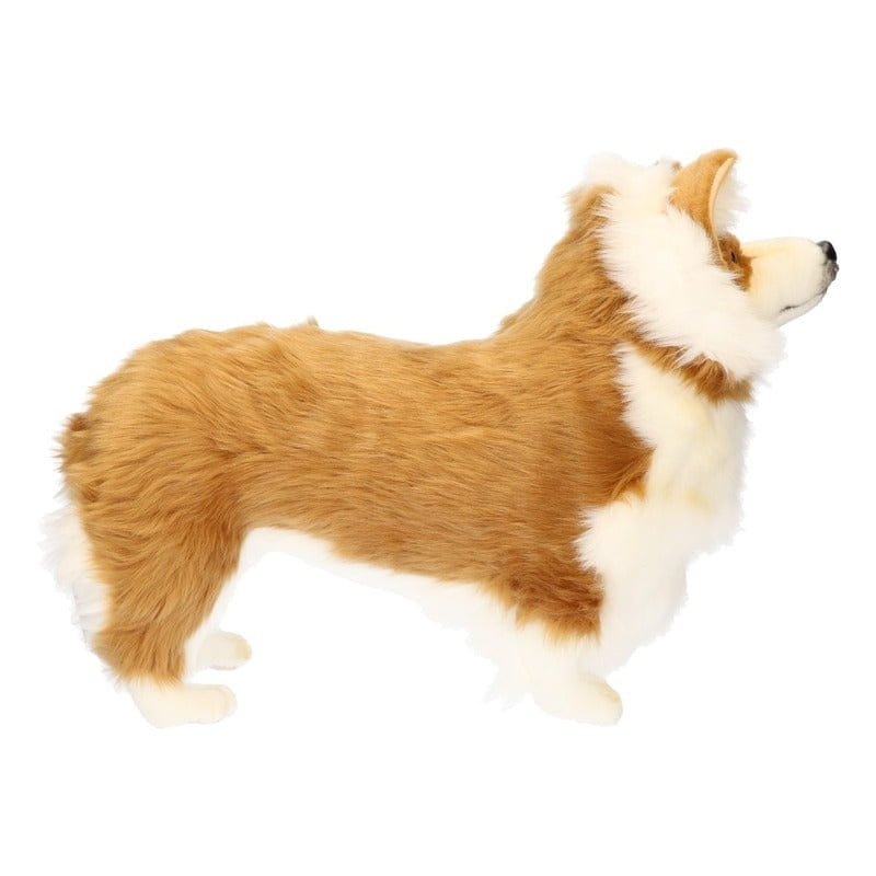 Hansa Welsh Corgi knuffel - 50 cm - pluche - hond - Pluchen speelgoed