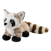 Warmies wasbeer warmteknuffel - bruin/wit - 26 cm - magnetronknuffel - Pluchen speelgoed