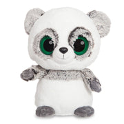 Pluche grijze panda knuffel - 20 cm - Ring Ring - knuffel - Pluchen speelgoed