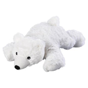 Warmies ijsbeer warmteknuffel - wit - 30 cm - magnetronknuffel - Pluchen speelgoed