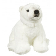 Nature Planet ijsbeer knuffel - pluche - 22 cm - dierenknuffel - Pluchen speelgoed