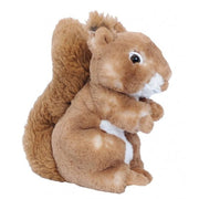 Pluche eekhoorn knuffel - bruin - 20 cm - bosdier - Pluchen speelgoed