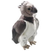 Harpij knuffel - pluche - 28 cm - grijs - roofvogel - Pluchen speelgoed