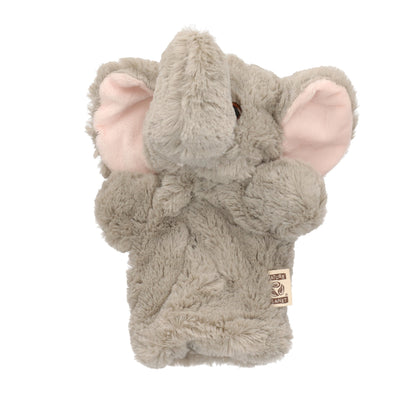 Olifant pluche handpop 22 cm | Zachte knuffel