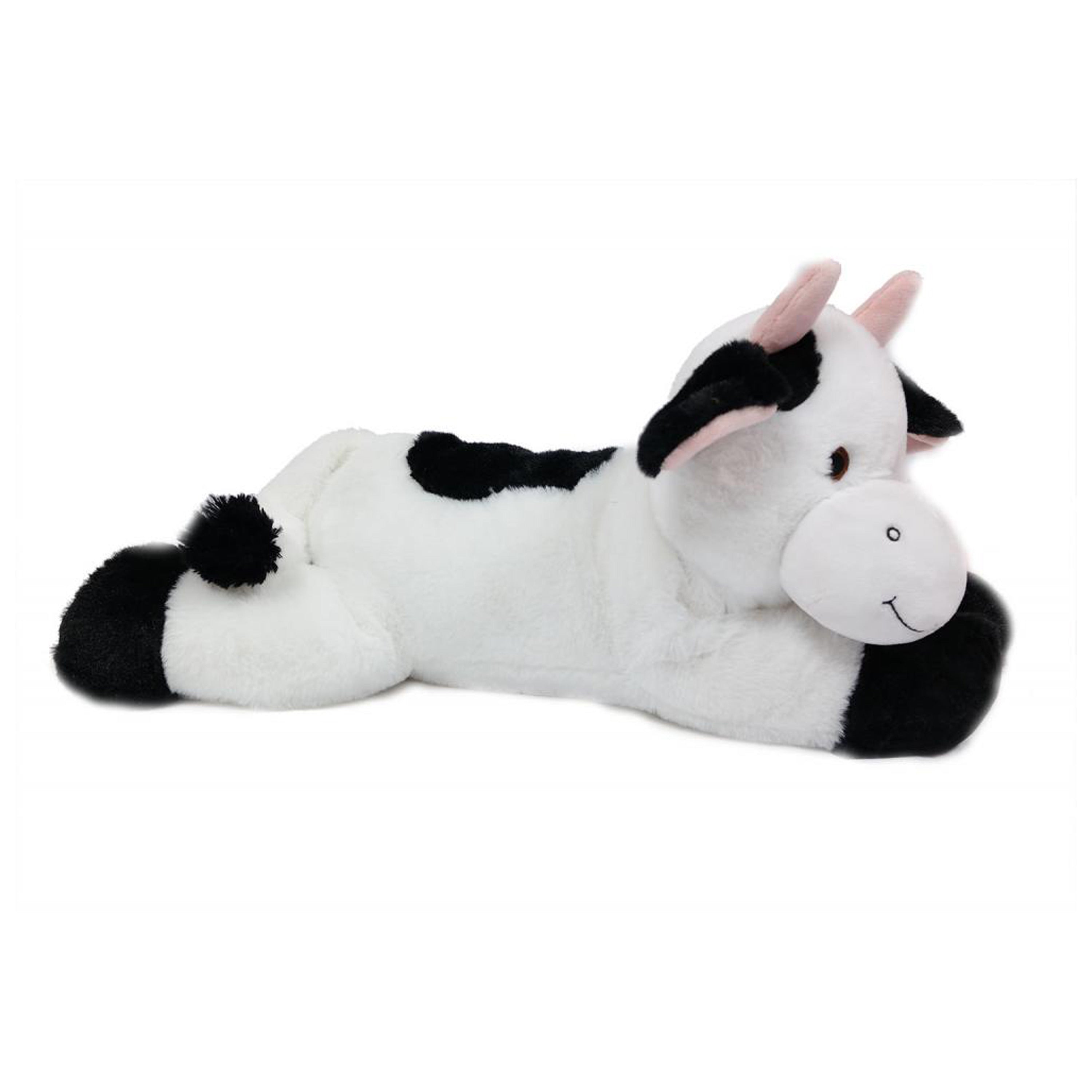 koe-knuffel-zachte-pluche-wit-zwart-50-cm_10431490