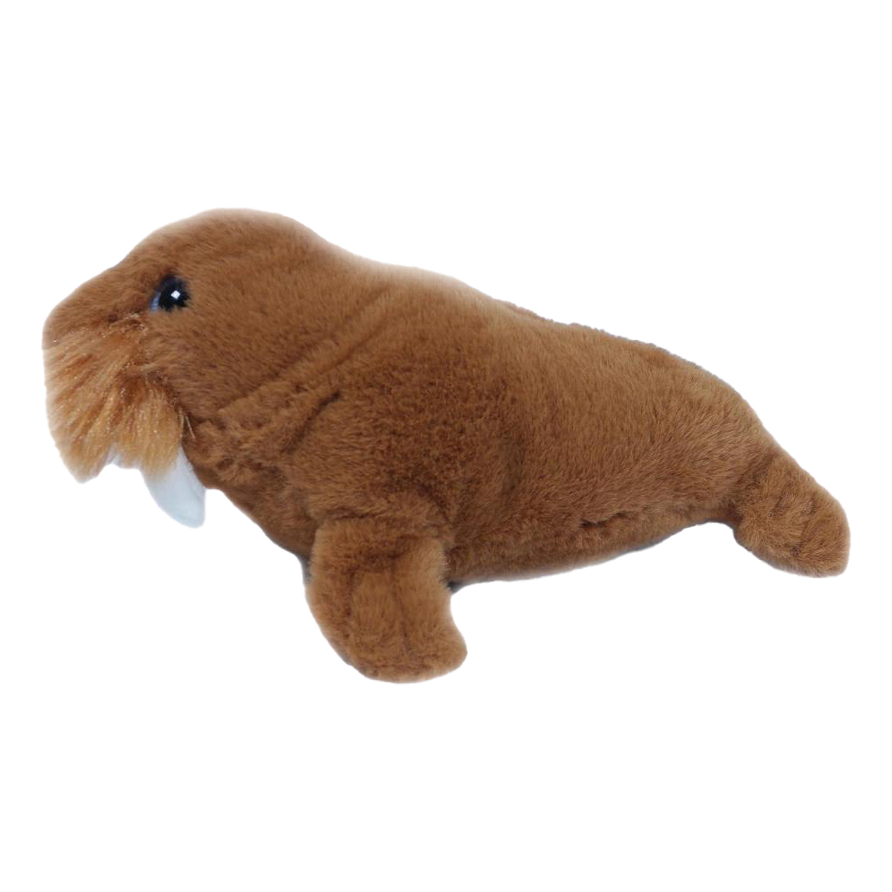 walrus-knuffel-zachte-pluche-bruin-26-cm-dierenknuffel_10431494-1