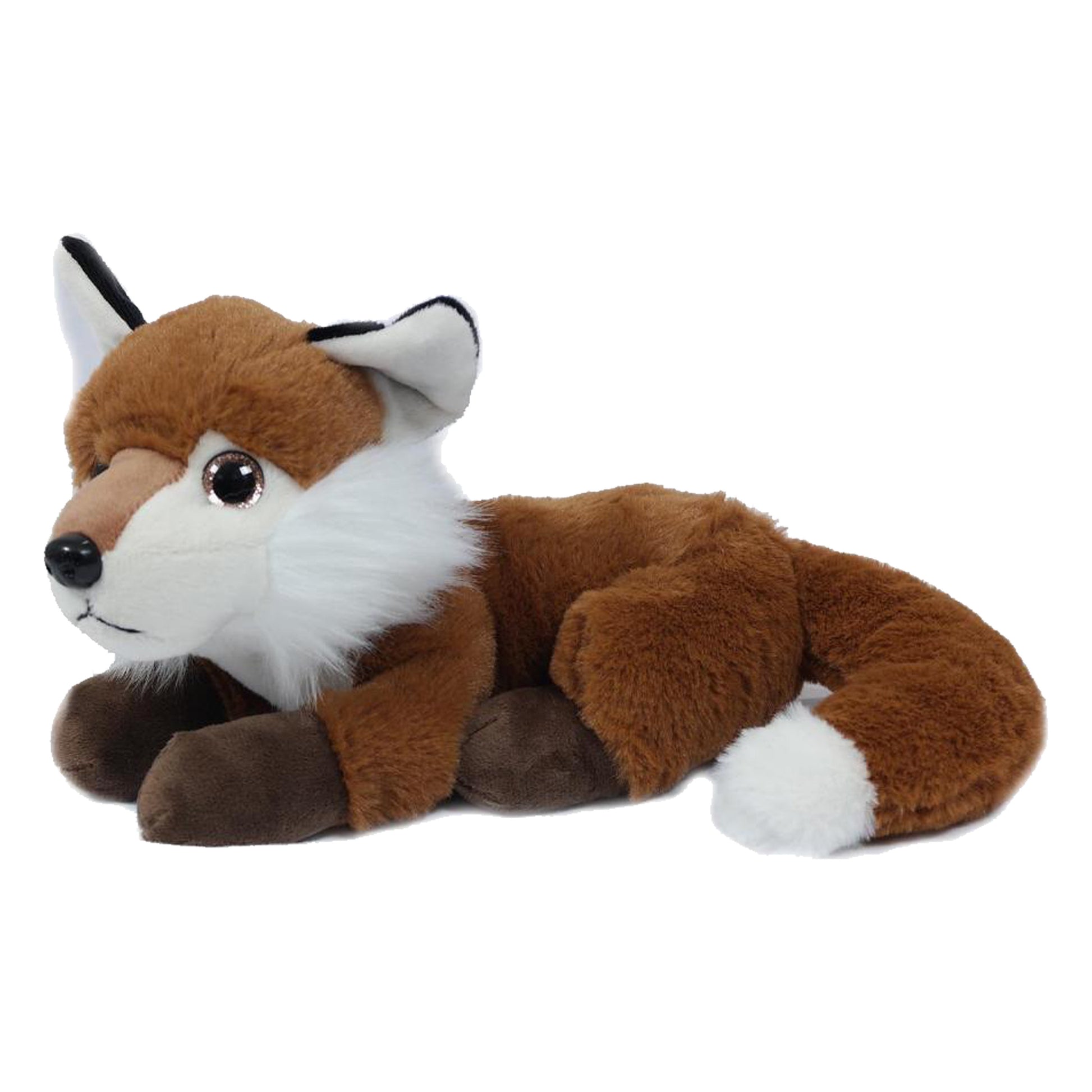 vos-knuffel-zachte-pluche-donkerbruin-20-cm_10431495