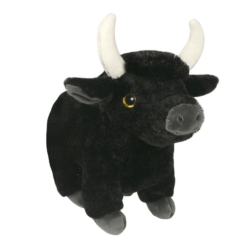 sandy-stier-koe-knuffel-pluche-21-cm-zwart-koeienknuffel-boerderijdier_10478500