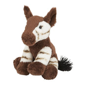 Okapi knuffel - pluche - 16 cm - savanne dier - Pluchen speelgoed