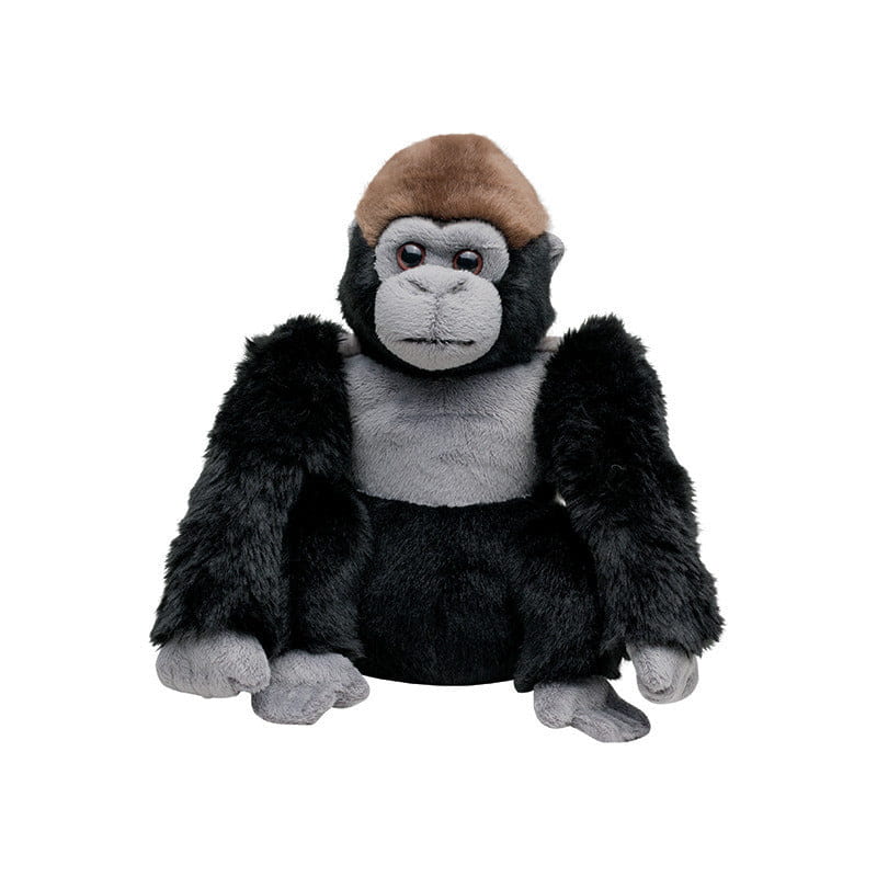 Pluche berg gorilla knuffel - aap - 22 cm - speelgoed - Pluchen speelgoed