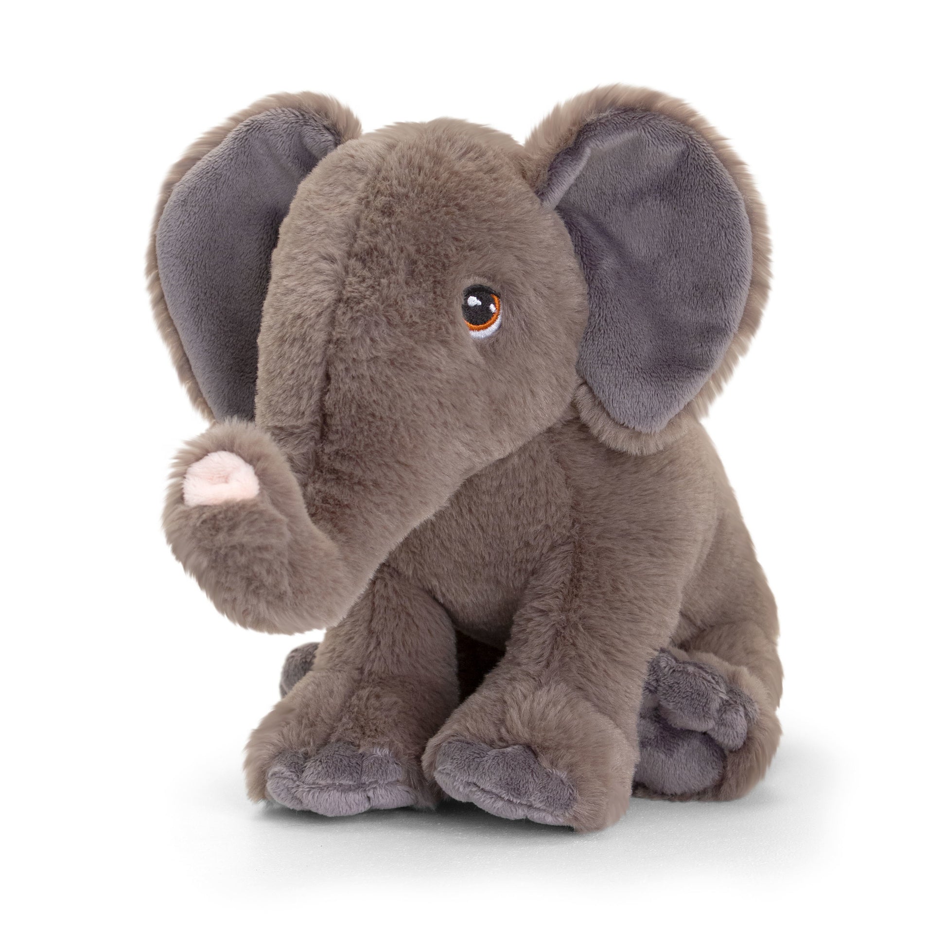 keel-toys-pluche-knuffel-dieren-afrikaanse-olifant-25-cm-grijs-knuffelbeesten-safari_10350502