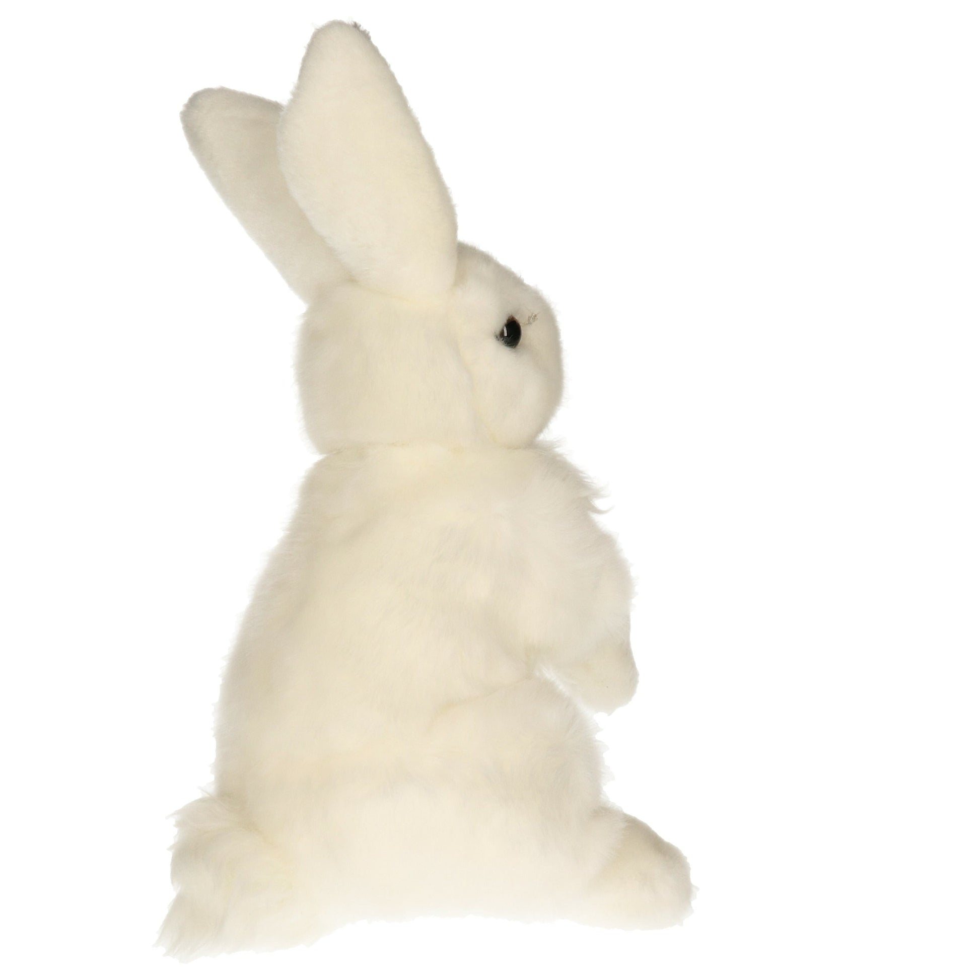 Pluche sneeuwhaas knuffel - wit - 30 cm - knuffeldier - Pluchen speelgoed