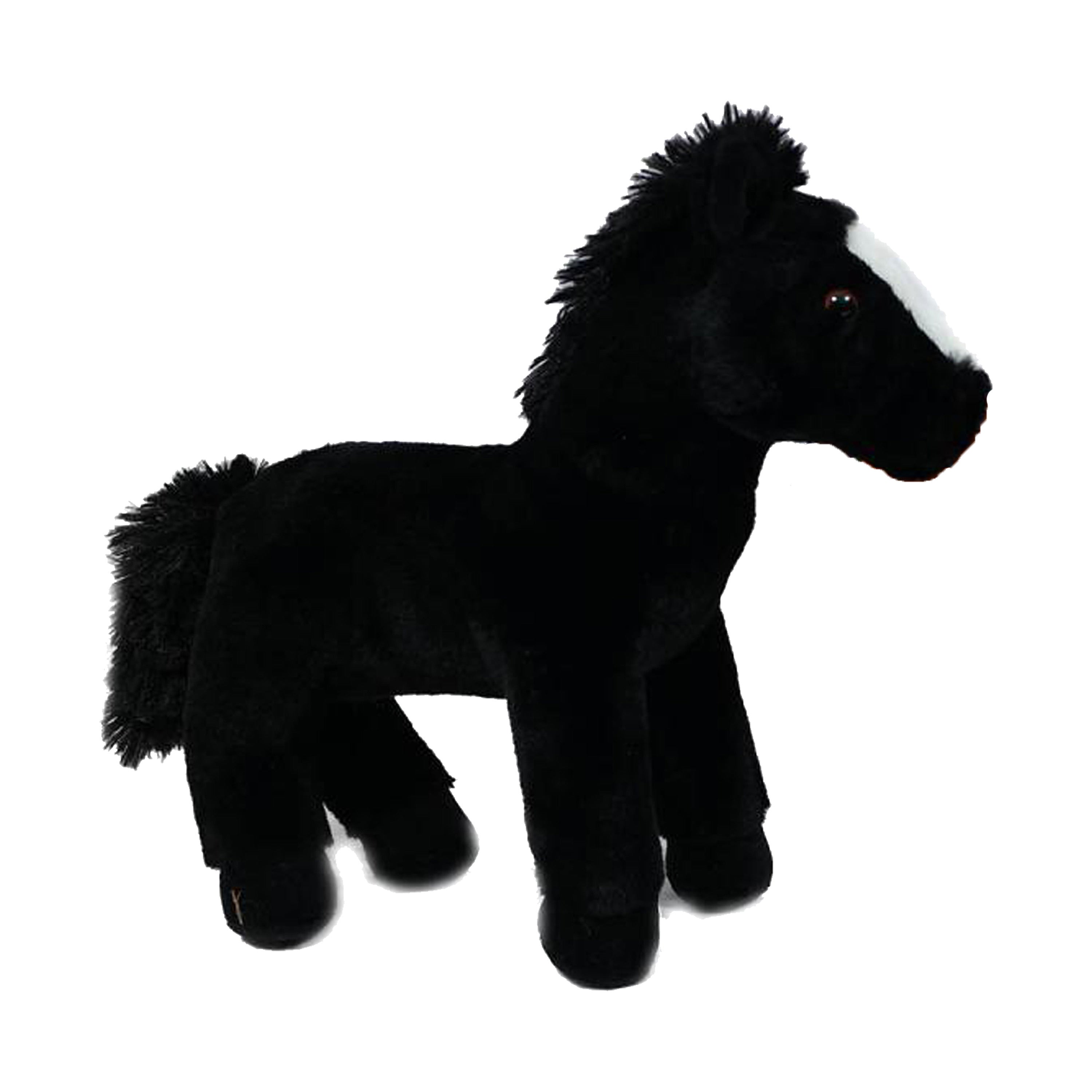 winston-paard-knuffel-pluche-zwart-30-cm_10431506