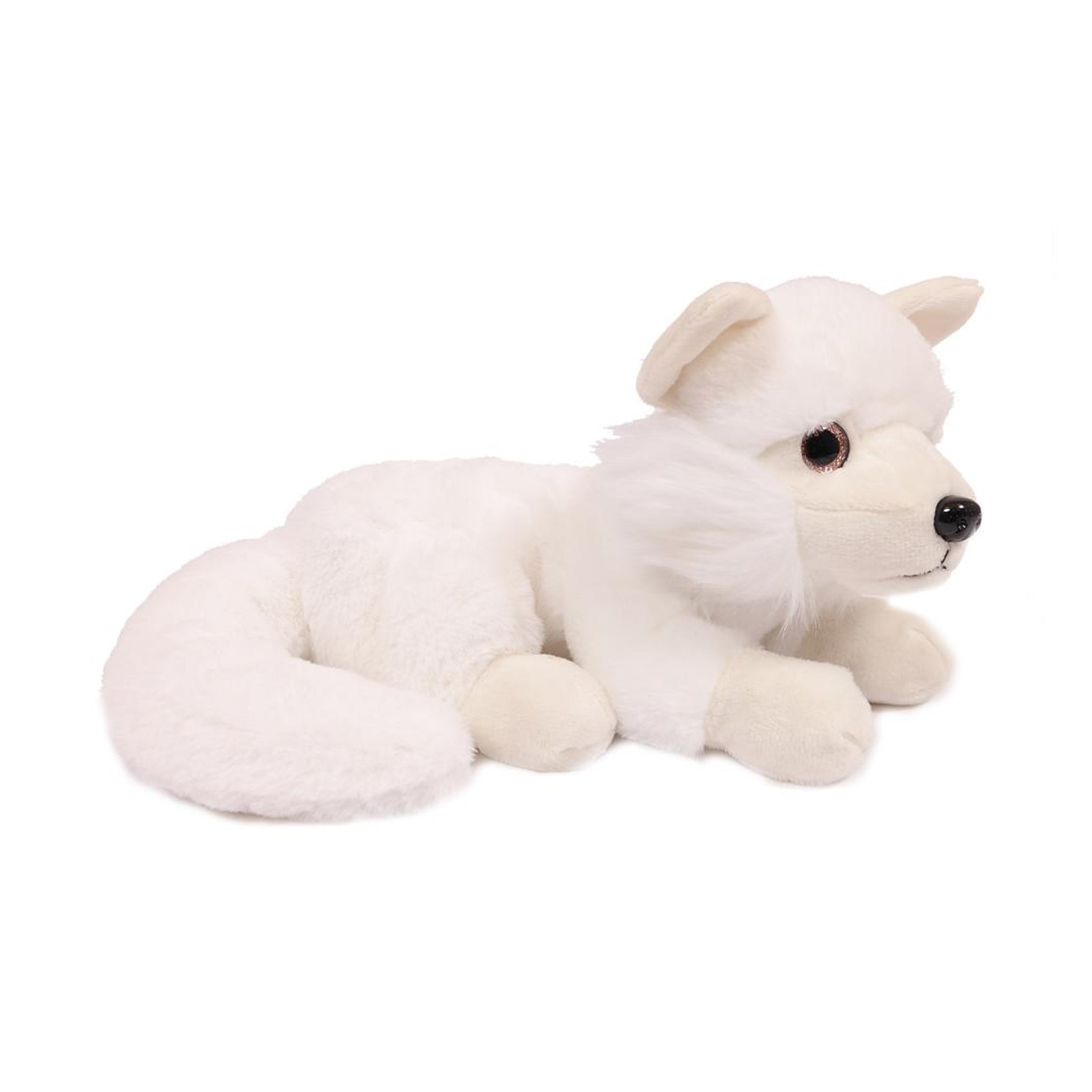 poolvos-knuffel-pluche-wit-20-cm-dierenknuffel_10431509-1