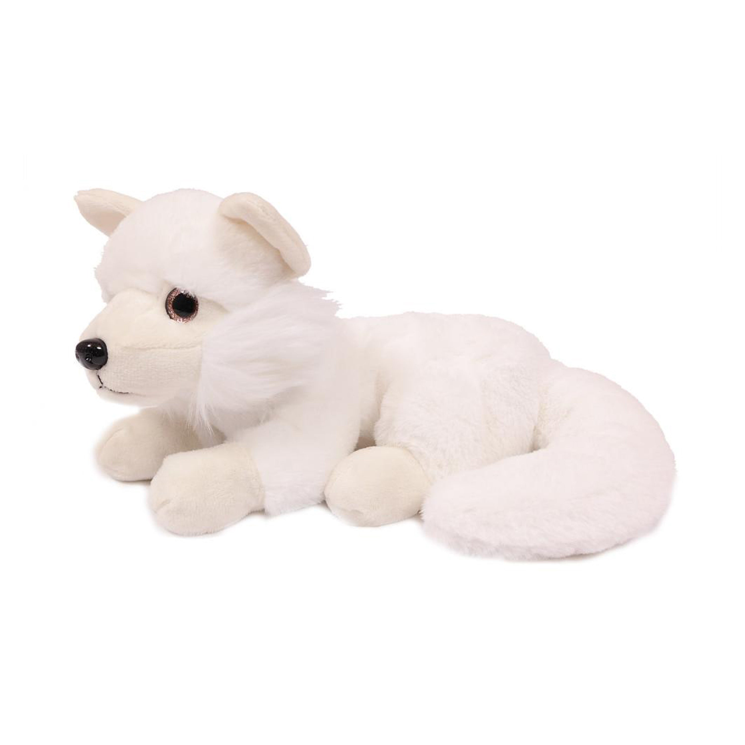 poolvos-knuffel-pluche-wit-20-cm-dierenknuffel_10431509