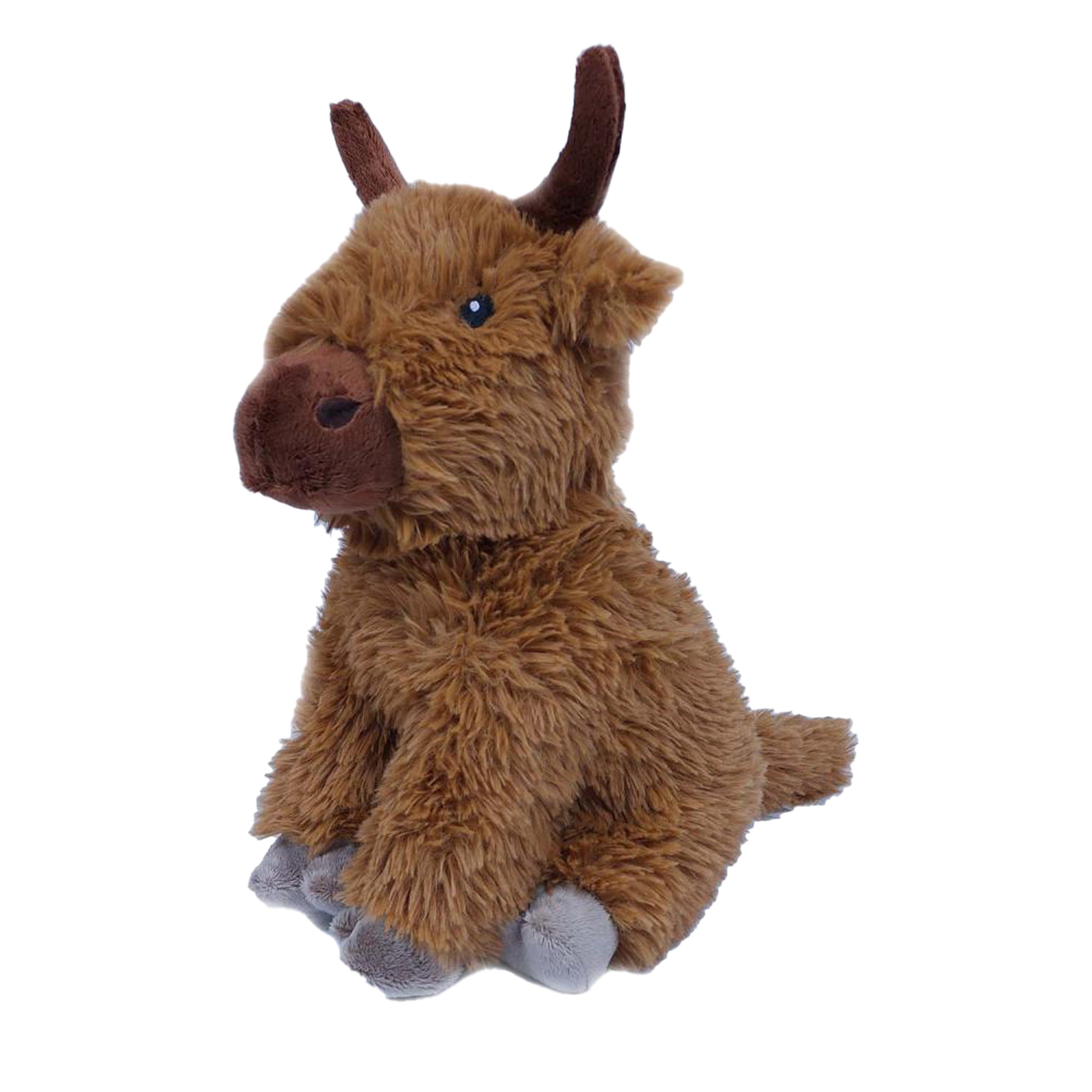 knuffeldier-schotse-hooglander-koe-zachte-pluche-stof-kwaliteit-knuffels-bruin-25-cm_10431511-1