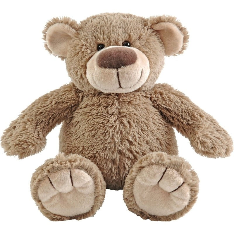 Verjaardag knuffel beer beige - pluche - 22 cm - cadeau - Pluchen speelgoed