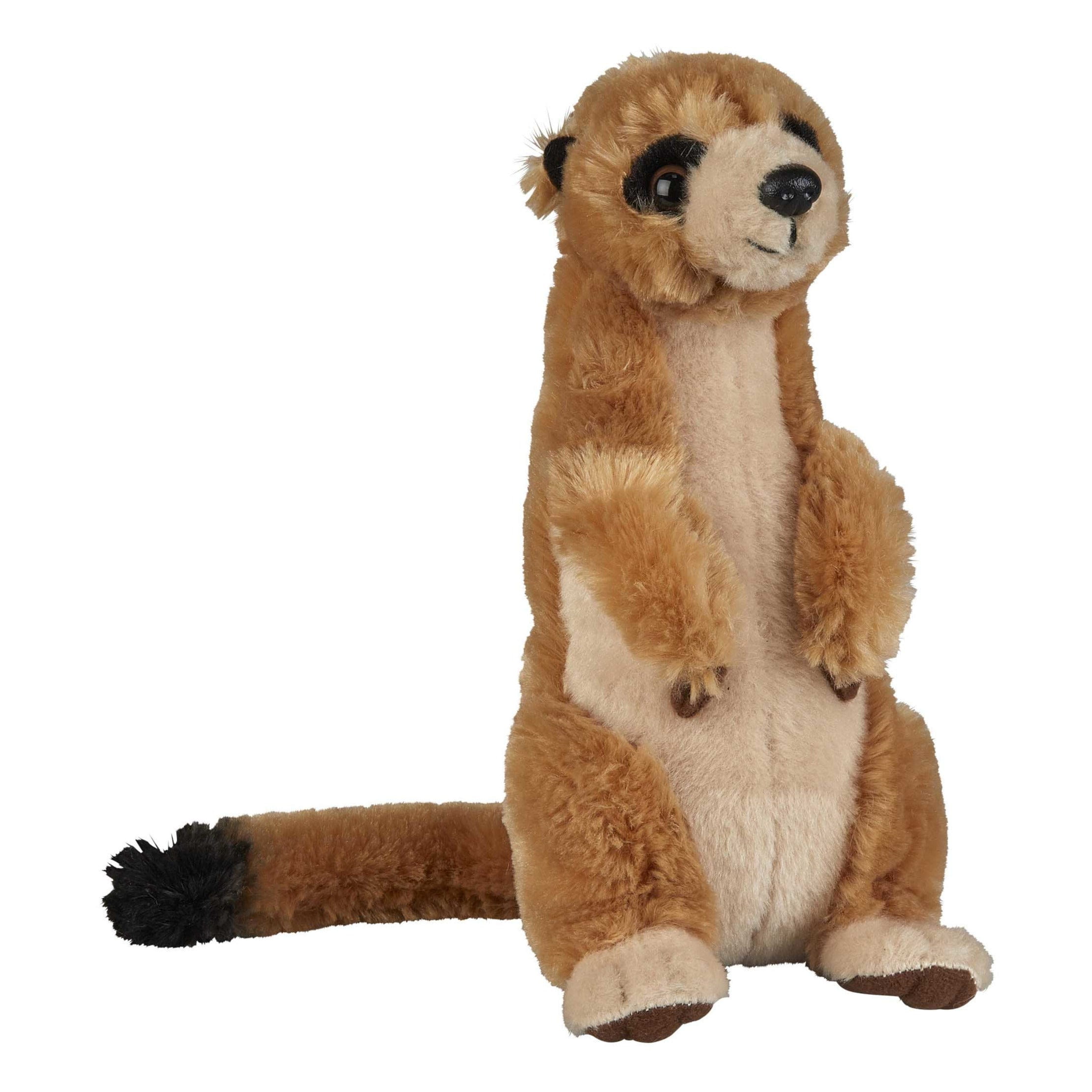 Stokstaartje knuffel - pluche - 18 cm - dierenknuffel - Pluchen speelgoed