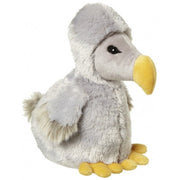 Nature Planet Dodo vogel knuffel - pluche - 28 cm - grijs - knuffel - Pluchen speelgoed