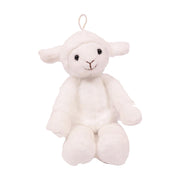 Schaap/lammetje knuffel - pluche - wit - 27 cm - dierenknuffel - Pluchen speelgoed