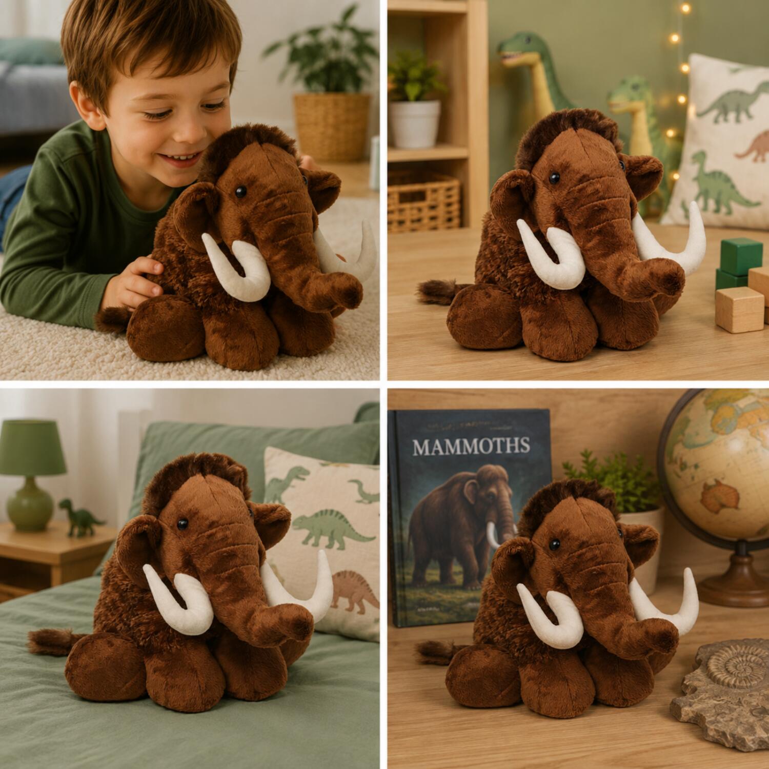 mammoet-knuffel-pluche-26-cm-bruin-prehistorische-knuffel_10077515-5