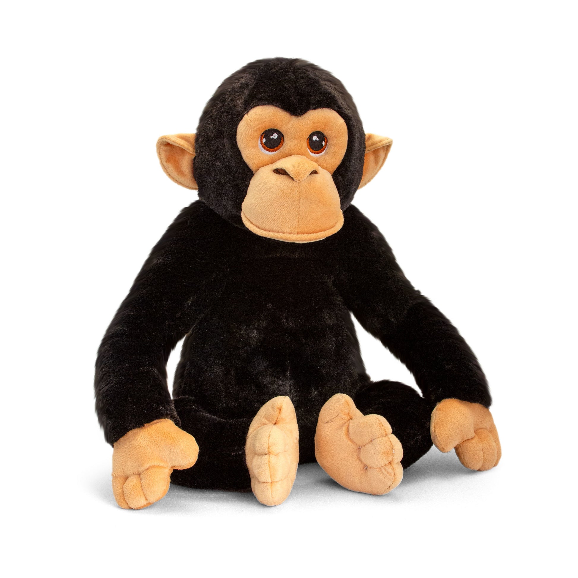 pluche-knuffel-chimpansee-aap-zwart-45-cm-apen-knuffels-dieren-cadeau_10350517