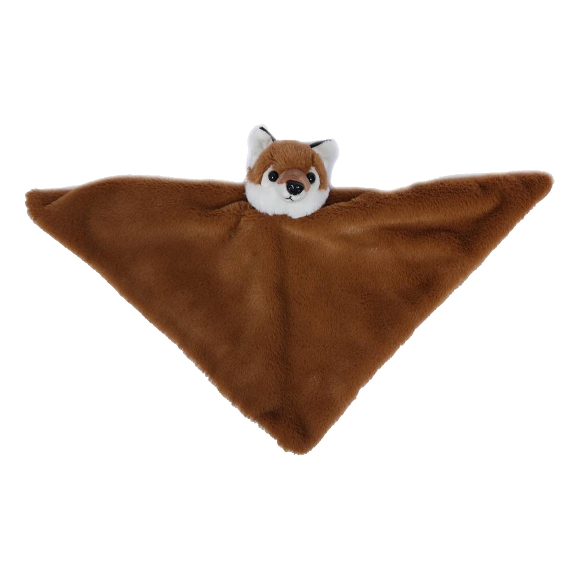 knuffeldier-vos-zachte-pluche-stof-tuttel-knuffeldoekje-bruin-45-cm_10431518