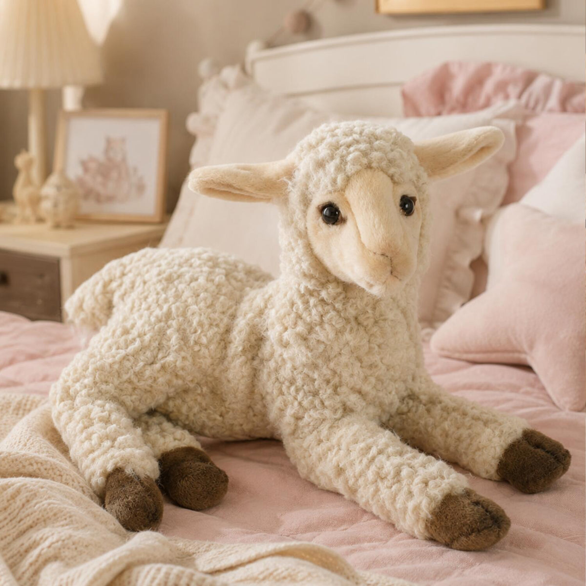 hansa-lam-knuffel-pluche-liggend-23-cm-luxe_10108521-6