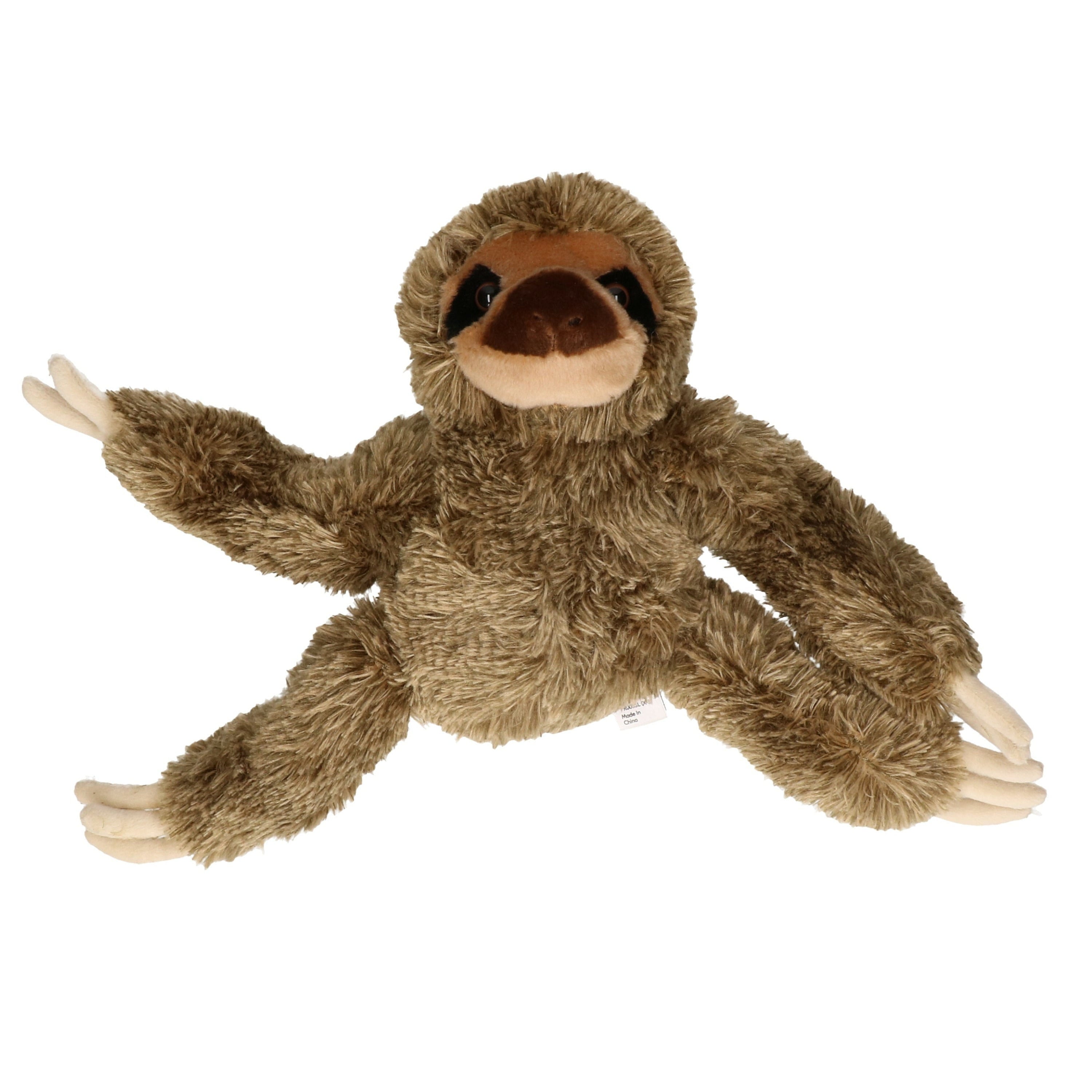 Luiaard knuffel - pluche - 30 cm - wilde dieren - zacht - Pluchen speelgoed
