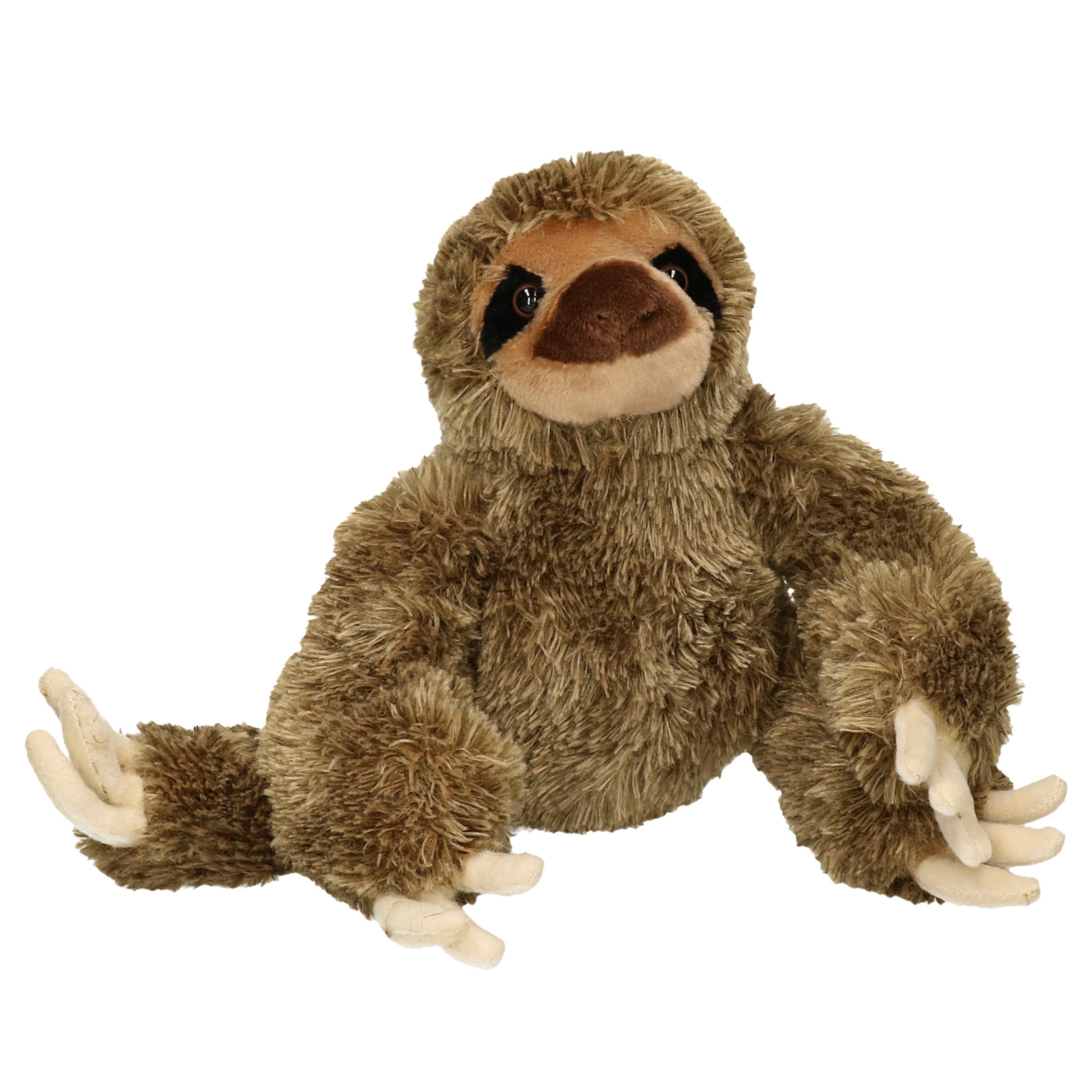 Luiaard knuffel - pluche - 30 cm - wilde dieren - zacht - Pluchen speelgoed